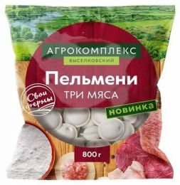 Пельмени Агрокомплекс Три мяса