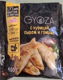 Пельмени Vici "Gyoza с курицей, грибами и сыром"