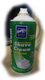 Пена для бритья компании Lucky Shave Cream Intensive