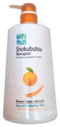 Пенка для душа Lion Shokubutsu с маслом апельсина