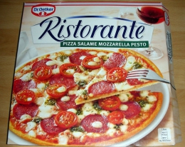 Пицца Dr. Oetker Salame Mozzarella Pesto