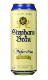 Пиво Stephans Brau Hefeweizen нефильтрованное