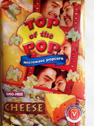 Попкорн "Top of the pop" для приготовления в микроволновой печи со вкусом сыра