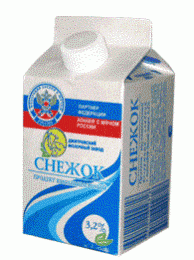 Продукт кисломолочный "Снежок", Дмитровский молочный завод, 3,2%