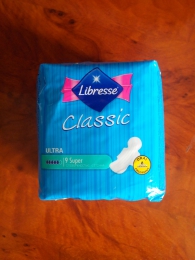 Прокладки Libresse Classic Ultra Super с поверхностью "сеточка"