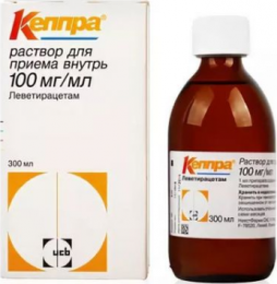 Противоэпилептическое средство "Кеппра"
