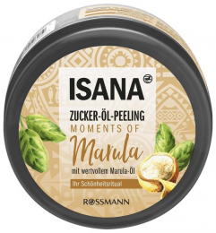 Сахарный и масляный скраб для тела Moments of Marula "Isana"