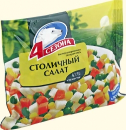 Овощная смесь "Столичный салат" 4 Сезона