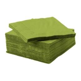 Салфетки бумажные IKEA Фантастиск зеленые