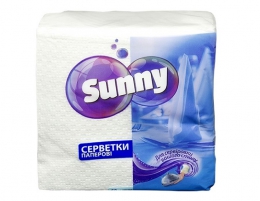 Салфетки бумажные "Sunny"