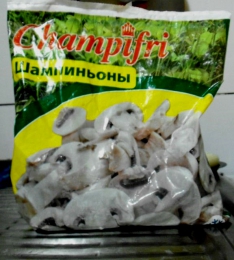 Шампиньоны «Champifri» резаные обжаренные замороженные