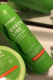 Шампунь-активатор роста волос Active hair growth Concept Green Line