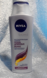 Восстанавливающий шампунь Nivea "Роскошь длинных волос" для длинных поврежденных волос