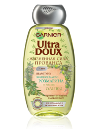 Шампунь Garnier Ultra Doux "Жизненная сила Прованса" эфирное масло розмарина и листья оливы