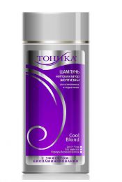 Шампунь Тоника нейтрализатор желтизны для осветленных и седых волос  с эффектом биоламинирования