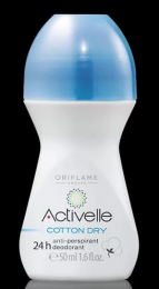 Шариковый дезодорант Oriflame Activelle Cotton Dry