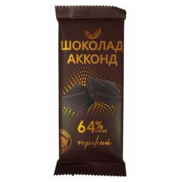 Шоколад АККОНД горький