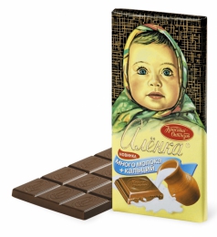 Шоколад Красный Октябрь «Аленка» Много молока + кальций