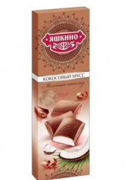 Молочный шоколад Яшкино "Кокосовый мусс"
