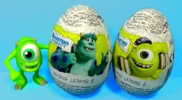 Шоколадное яйцо Zaini "Disney Pixar Monsters University"