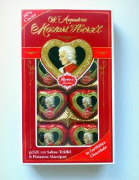 Шоколадные конфеты Reber Mozart Herz'l