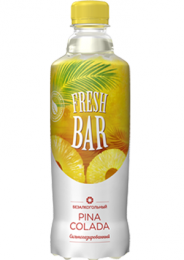 Сильногазированный безалкогольный напиток Fresh Bar Pina Colada