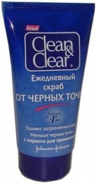 Скраб для лица Clean&Clear ежедневный от черных точек