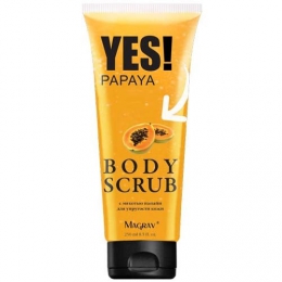 Скраб для тела Magrav "YES!" Papaya body scrub с мякотью папайи для упругости кожи