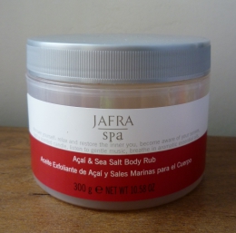 Скраб для тела Jafra SPA с морской солью и асаи