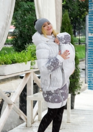 Слингокуртка зимняя Diva Milano Outerwear Bianco