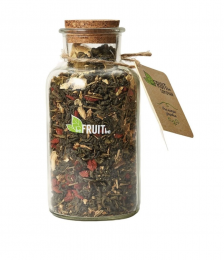 Сокочай beFRUITbe Зелёный, пропитанный соком имбиря, с кусочками имбиря и годжи