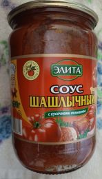 Соус "Элита" шашлычный  с кусочками томатов Кухмастер