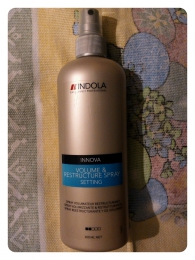 Спрей для придания объема и восстановления волос Indola Setting Volume&Restucture Spray
