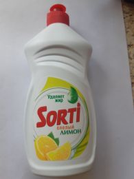Средство для мытья посуды Sorti спелый лимон