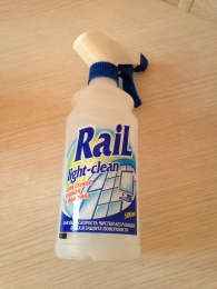 Средство универсальное "Rail" Light-clean для чистки стекол, зеркал и пластика