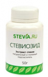 Натуральный и полезный подсластитель Стевиозид с экстрактом стевии "Stevia.ru"