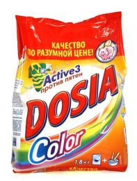 Стиральный порошок Dosia Activ 3 Color против пятен