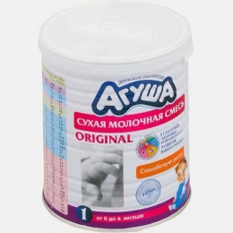 Сухая молочная смесь Агуша Original-1 для детей от 0 до 6 месяцев