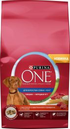 Сухой корм Purina one для взрослых собак больше 10 кг