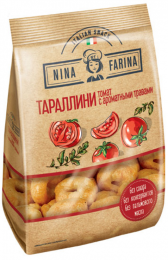 Сушки Nina Farina "Тараллини" с томатом и ароматными травами