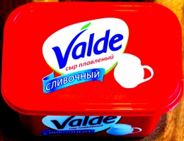 Сыр "Valde" сливочный плавленый
