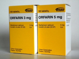 Таблетки Orfarin Orion Pharma