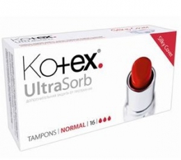 Тампоны  Kotex UltraSorb Normal