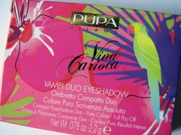 Тени для век Pupa Viva Carioca Vamp! Duo Eyeshadow