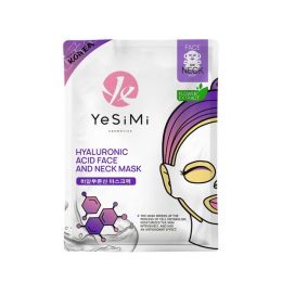 Тканевая маска для лица Yesimi cosmetics Hyaluronic acid face and neck mask