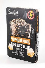 Тонизирующие конфеты "Bon Pastil Energy" со вкусом черного кофе