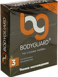 Презервативы Bodyguard ультратонкие гладкие