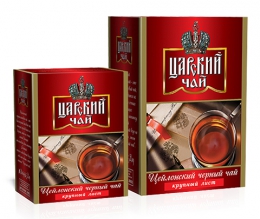 Цейлонский черный чай "Царский чай" Крупный лист