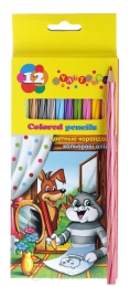 Цветные карандаши "Мультяшки" 12