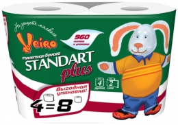 Туалетная бумага Veiro Standart plus